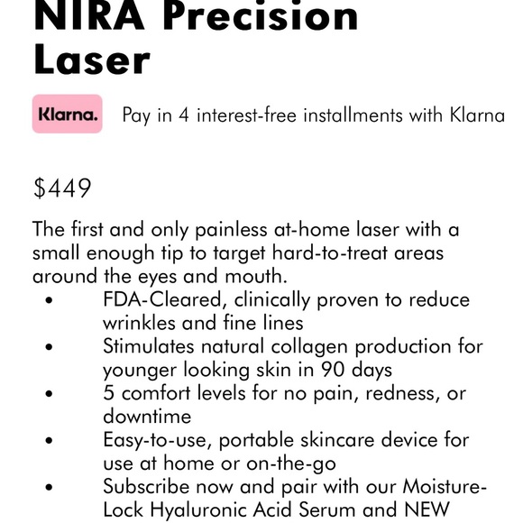 Nira Precision Laser - new in opened box - Picture 5 of 6